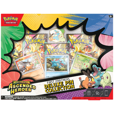 Ascended Heroes First Partners Deluxe Pin Collection