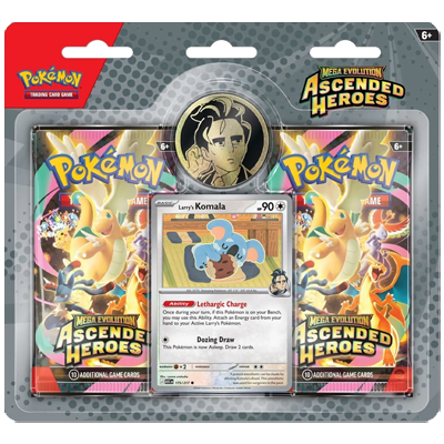 Ascended Heroes Larrys Komala 2 Pack Blister