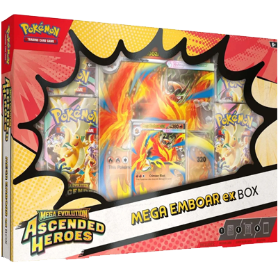 Ascended Heroes Mega Emboar ex Box