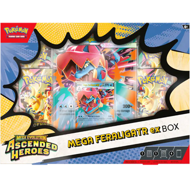 Ascended Heroes Mega Feraligatr ex Box
