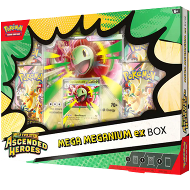 Ascended Heroes Mega Meganium ex Box