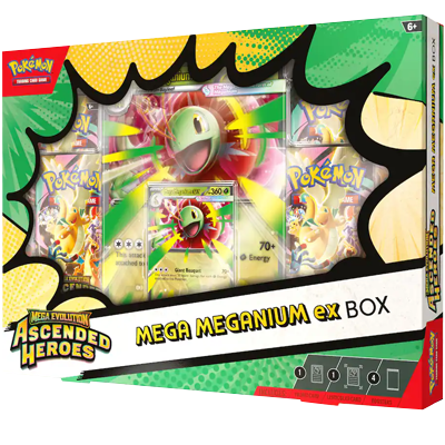 Ascended Heroes Mega Meganium ex Box