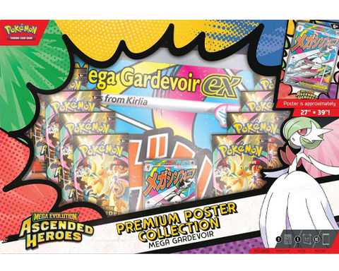 Ascended Heroes Premium Poster Collection Mega Gardevoir