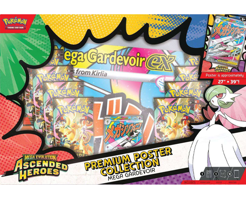 Ascended Heroes Premium Poster Collection Mega Gardevoir - Ascended Heroes sealed product