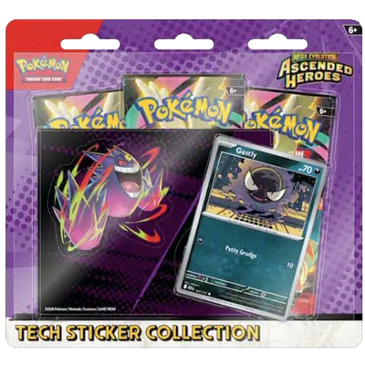 Ascended Heroes Tech Sticker Collection Gastly