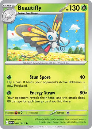0013 Beautifly Uncommon Ascended Heroes