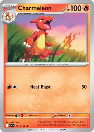 0021 Charmeleon Uncommon Ascended Heroes