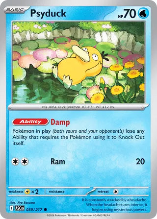 0039 Psyduck Common Ascended Heroes