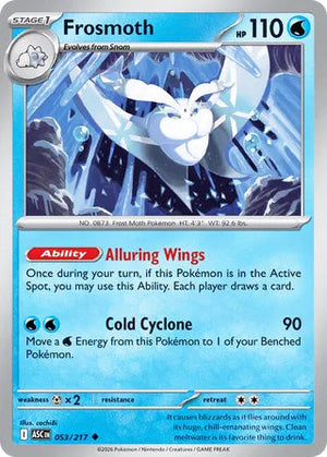 0053 Frosmoth Uncommon Ascended Heroes