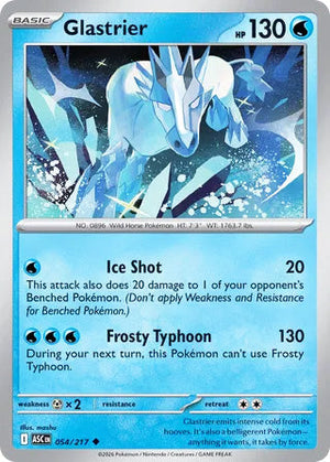 0054 Glastrier Uncommon Ascended Heroes