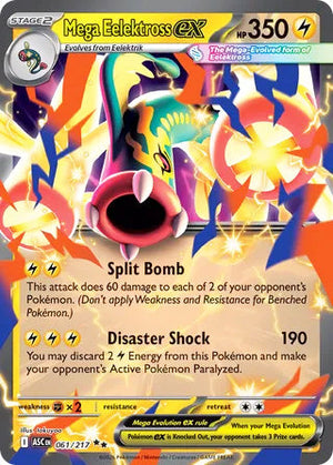 0061 Mega Eelektross ex Double Rare Ascended Heroes