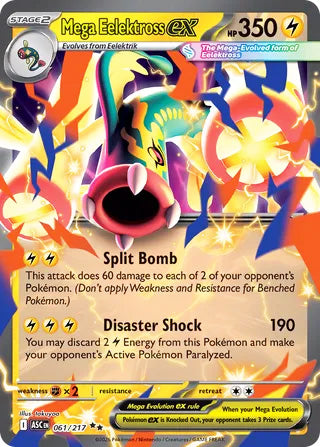 0061 Mega Eelektross ex Double Rare Ascended Heroes