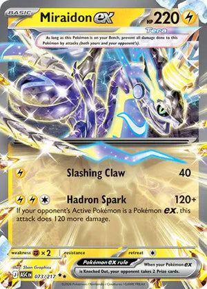 0073 Miraidon ex Double Rare Ascended Heroes