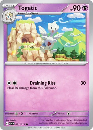 0081 Togetic Common Ascended Heroes