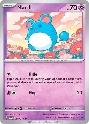 0083 Marill Common Ascended Heroes
