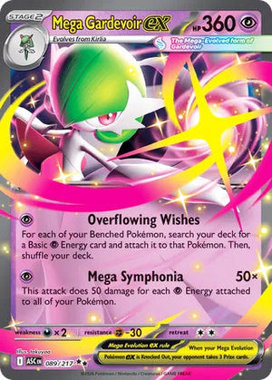 0089 Mega Gardevoir ex Double Rare Ascended Heroes