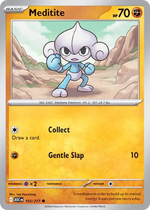 0103 Meditite Common Ascended Heroes