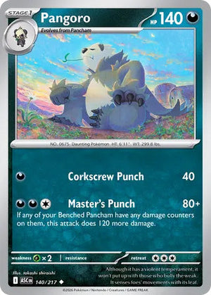 0140 Pangoro Uncommon Ascended Heroes