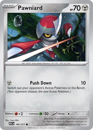 0146 Pawniard Common Ascended Heroes