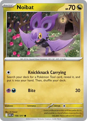 0156 Noibat Common Ascended Heroes