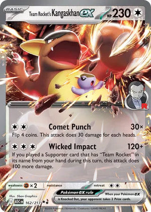 0162 Team Rocket's Kangaskhan ex Double Rare Ascended Heroes