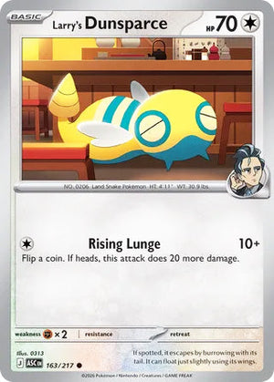 0163 Larry's Dunsparce Common Ascended Heroes
