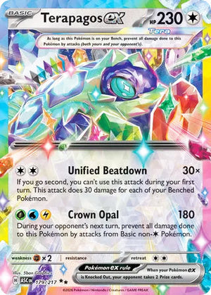 0179 Terapagos ex Double Rare Ascended Heroes