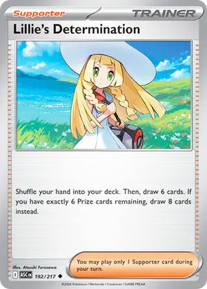 0192 Lillie's Determination Uncommon Ascended Heroes