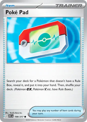 0198 Poké Pad Common Ascended Heroes