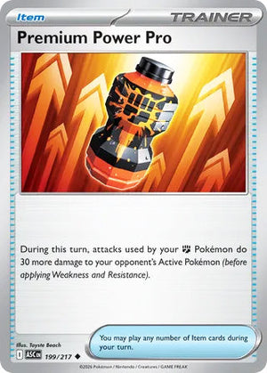 0199 Premium Power Pro Uncommon Ascended Heroes