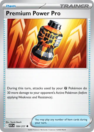 0199 Premium Power Pro Uncommon Ascended Heroes