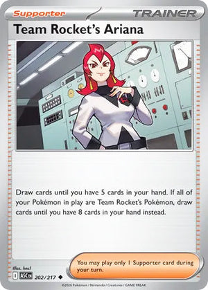 0202 Team Rocket's Ariana Uncommon Ascended Heroes