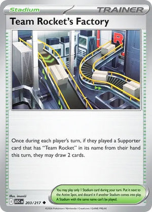 0203 Team Rocket's Factory Uncommon Ascended Heroes