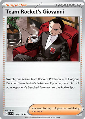 0204 Team Rocket's Giovanni Uncommon Ascended Heroes