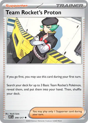 0208 Team Rocket's Proton Uncommon Ascended Heroes