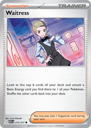 0215 Waitress Common Ascended Heroes