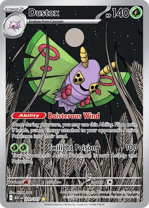 0220 Dustox Illustration Rare Ascended Heroes