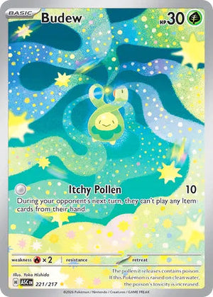 0221 Budew Illustration Rare Ascended Heroes