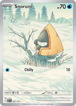 0227 Snorunt Illustration Rare Ascended Heroes