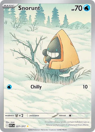 0227 Snorunt Illustration Rare Ascended Heroes