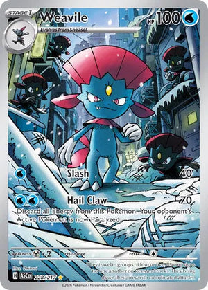0228 Weavile Illustration Rare Ascended Heroes