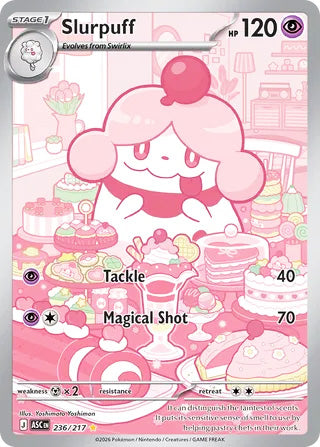 0236 Slurpuff Illustration Rare Ascended Heroes