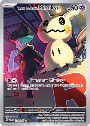 0238 Team Rocket's Mimikyu Illustration Rare Ascended Heroes