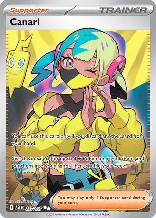 0257 Canari Ultra Rare Ascended Heroes