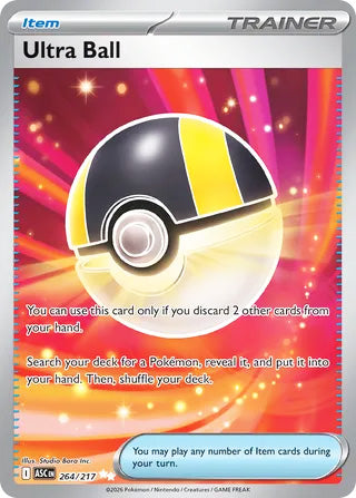 0264 Ultra Ball Ultra Rare Ascended Heroes