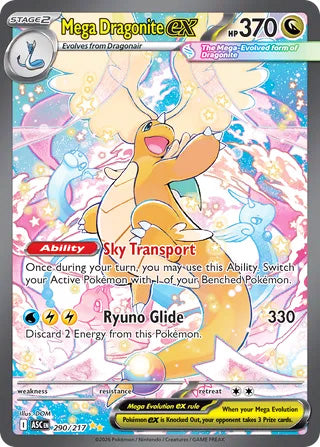 0290 Mega Dragonite ex Special Illustration Rare Ascended Heroes