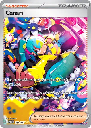 0291 Canari Special Illustration Rare Ascended Heroes