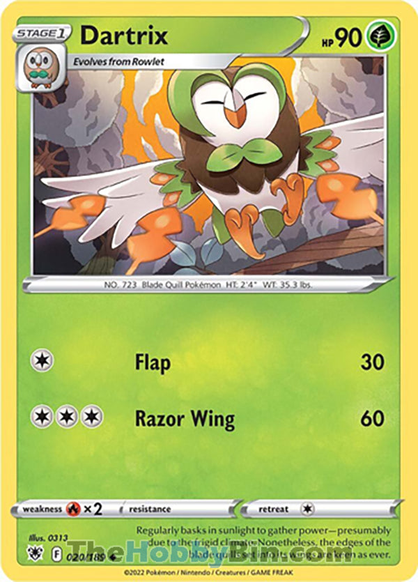 Dartrix Astral Radiance Uncommon #020/189