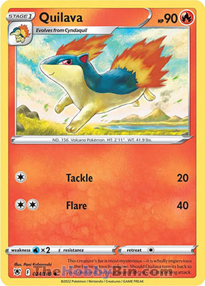 0024 Quilava Uncommon Astral Radiance