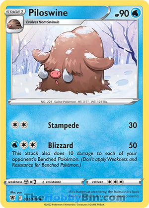 0032 Piloswine Uncommon Astral Radiance